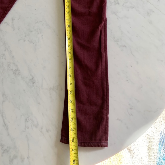 Juicy Couture Maroon Jeans - Picture 5 of 7